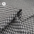 Houndstooth Design Knitted Jacquard Fabric For Clothes